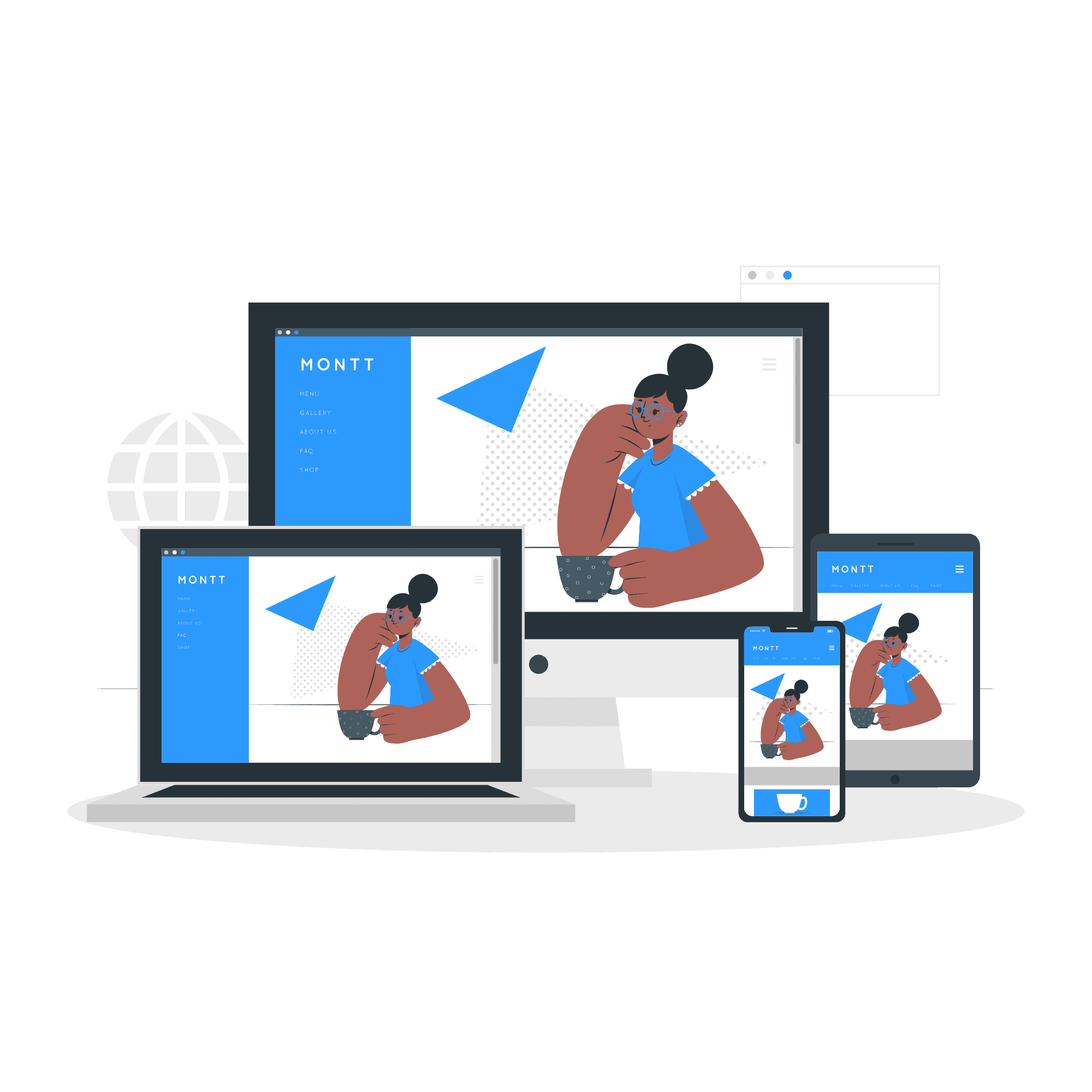 Template & Theme Development service by S&F Nexus